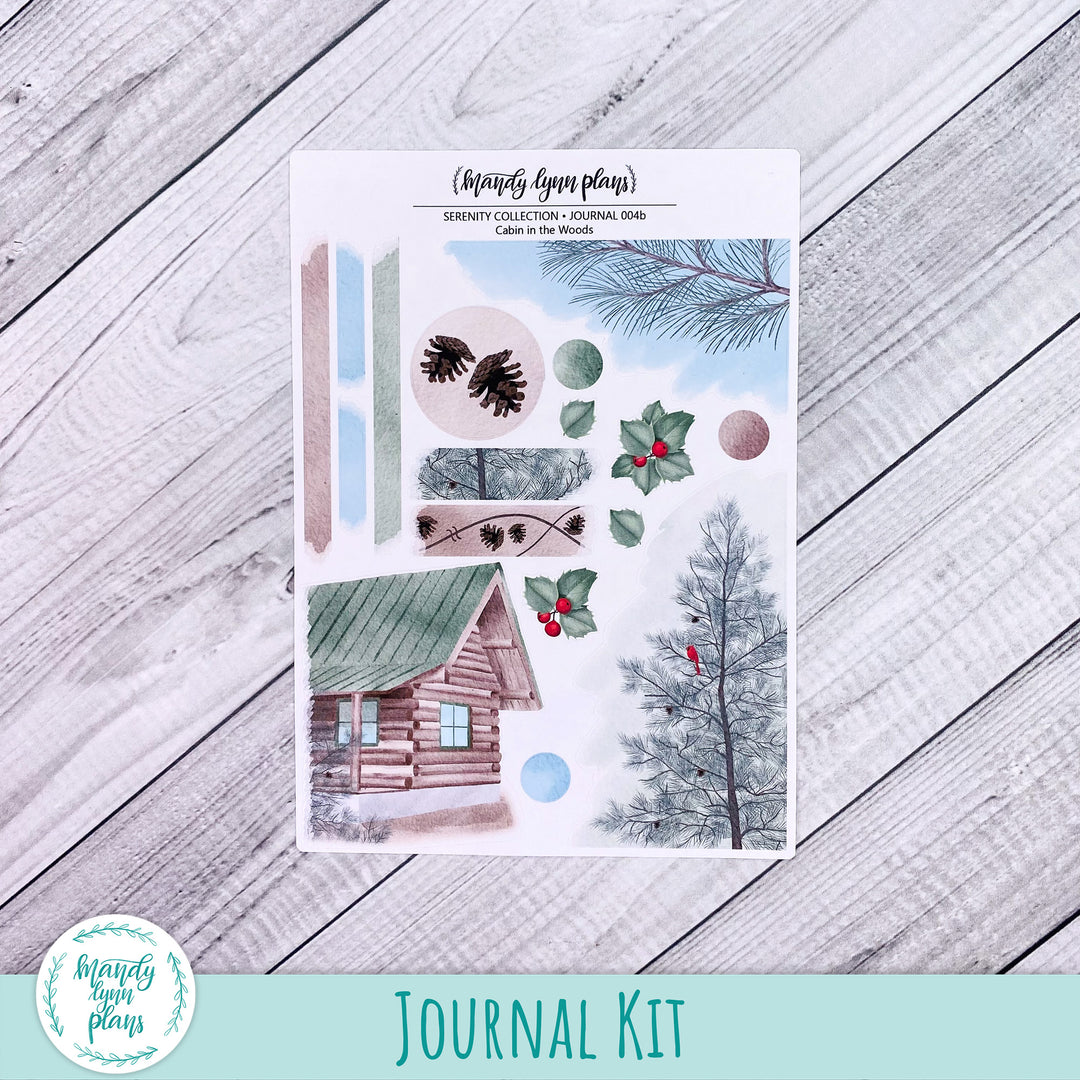 Cabin in the Woods || Serenity Collection Journal Kit || SERENITY-J-004