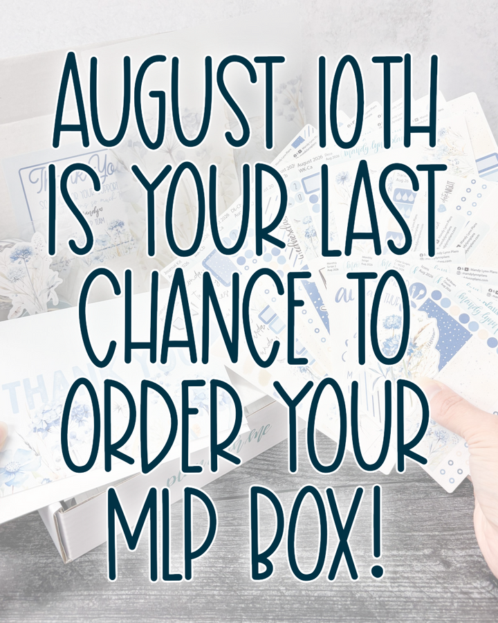 MLP Subscription Box (Common Planner)