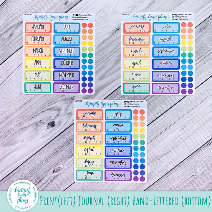 N2, A6, Passport, Pocket Common Planner Year at a Glance