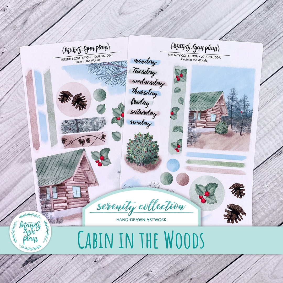 Cabin in the Woods || Serenity Collection Journal Kit || SERENITY-J-004