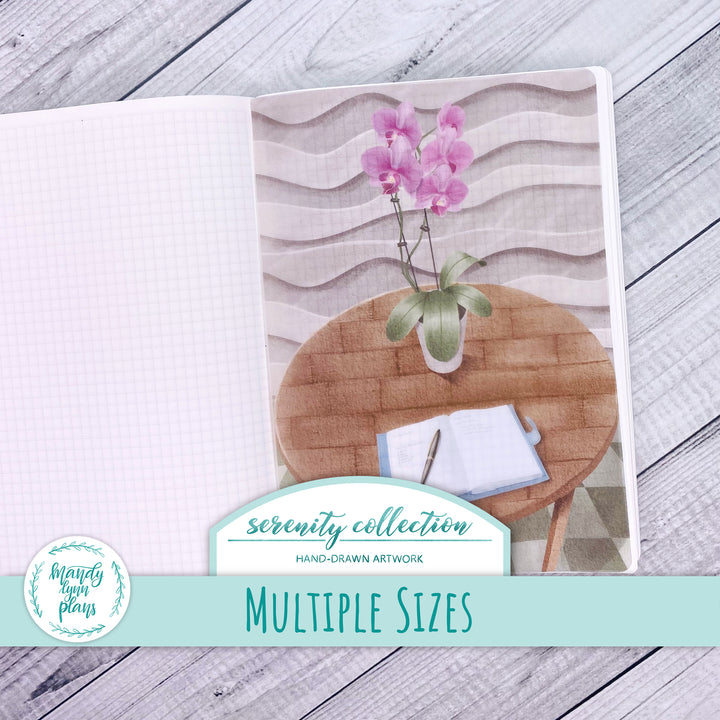 Orchid Blooms Vellum || Serenity Collection 003