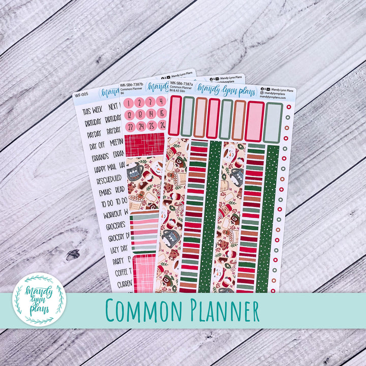Weekly Kit || Sterling Ink Common Planners || Cozy Christmas || 387