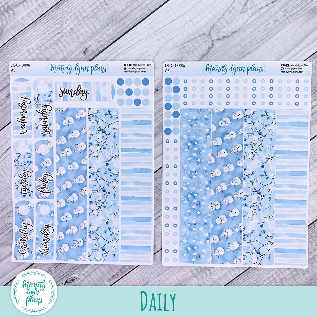 Daily Kit || A5, B6, A6 || Joyful Snow || 388