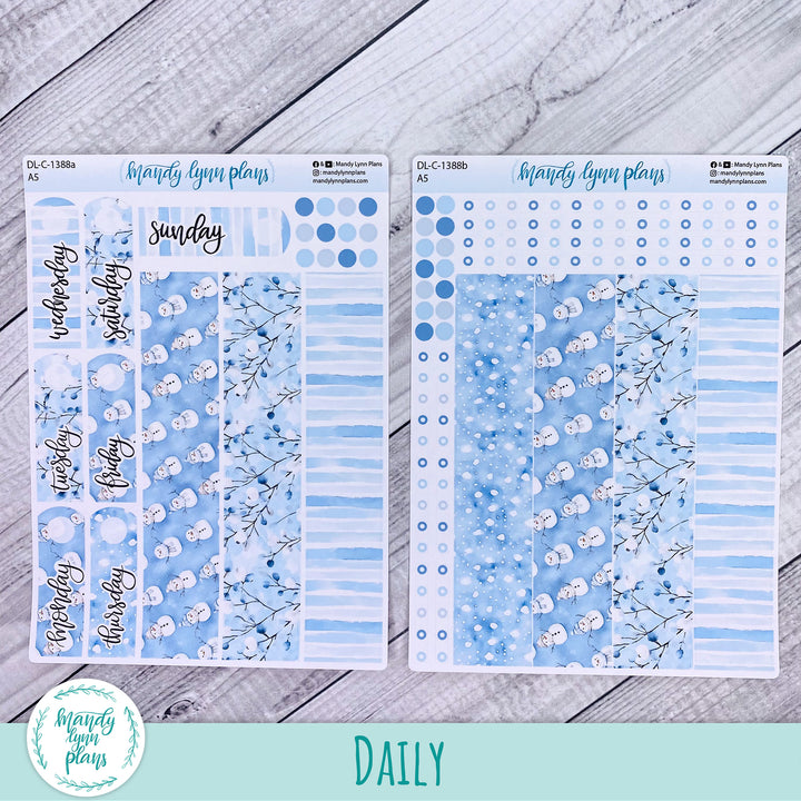 Daily Kit || A5, B6, A6 || Joyful Snow || 388