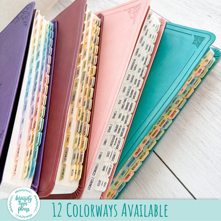 Watercolor Bible Tabs