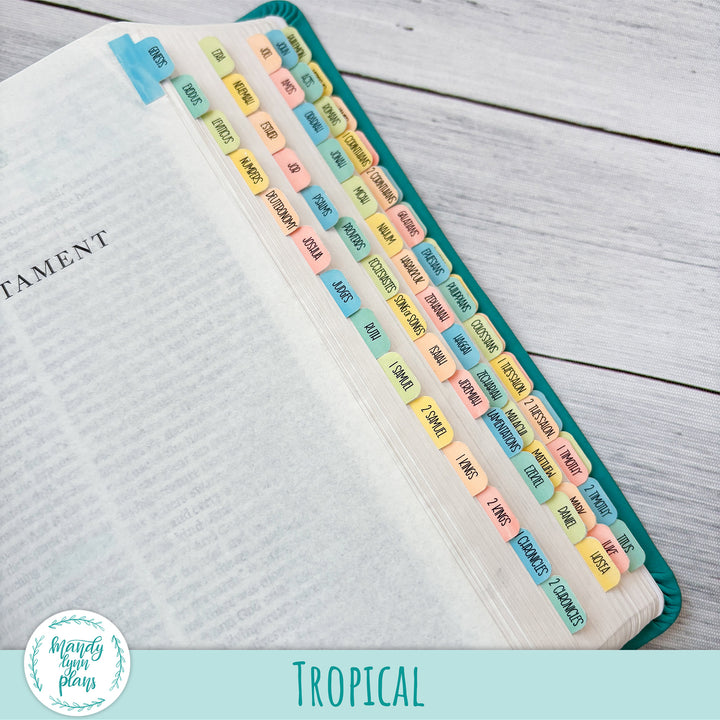 Watercolor Bible Tabs