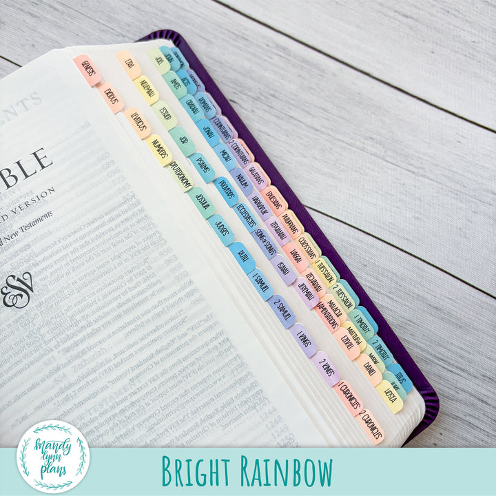 Watercolor Bible Tabs