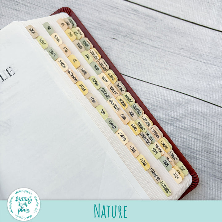 Watercolor Bible Tabs