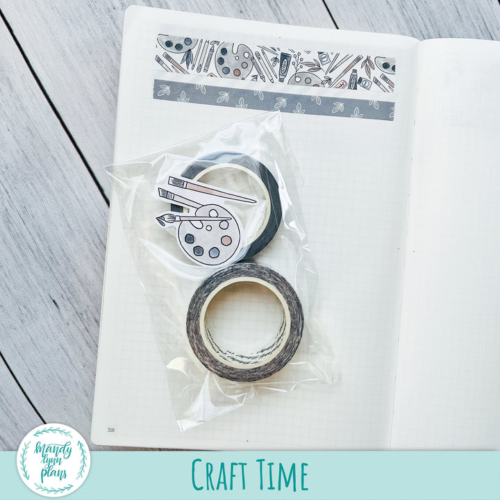 LIMITED TIME! Craft Time Washi Tape Set