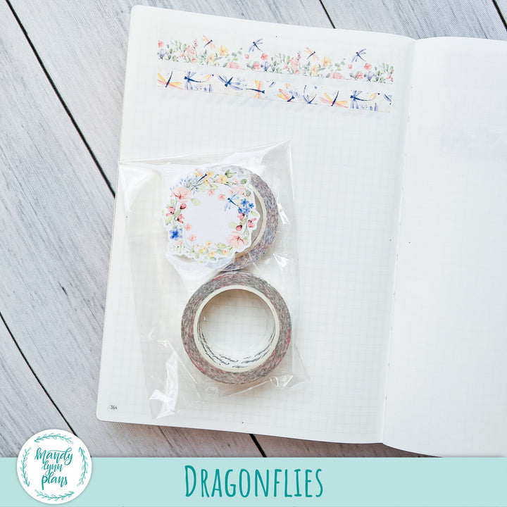 LIMITED TIME! Dragonflies Washi Tape Set