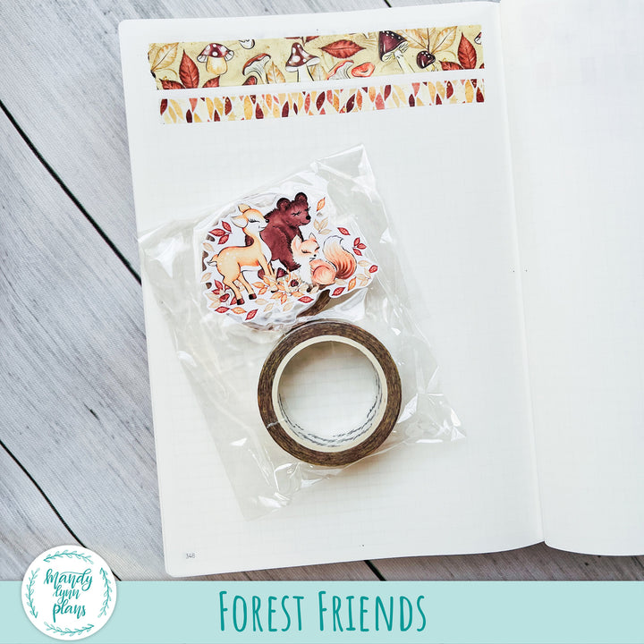 LIMITED TIME! Forest Friends Washi Tape Set