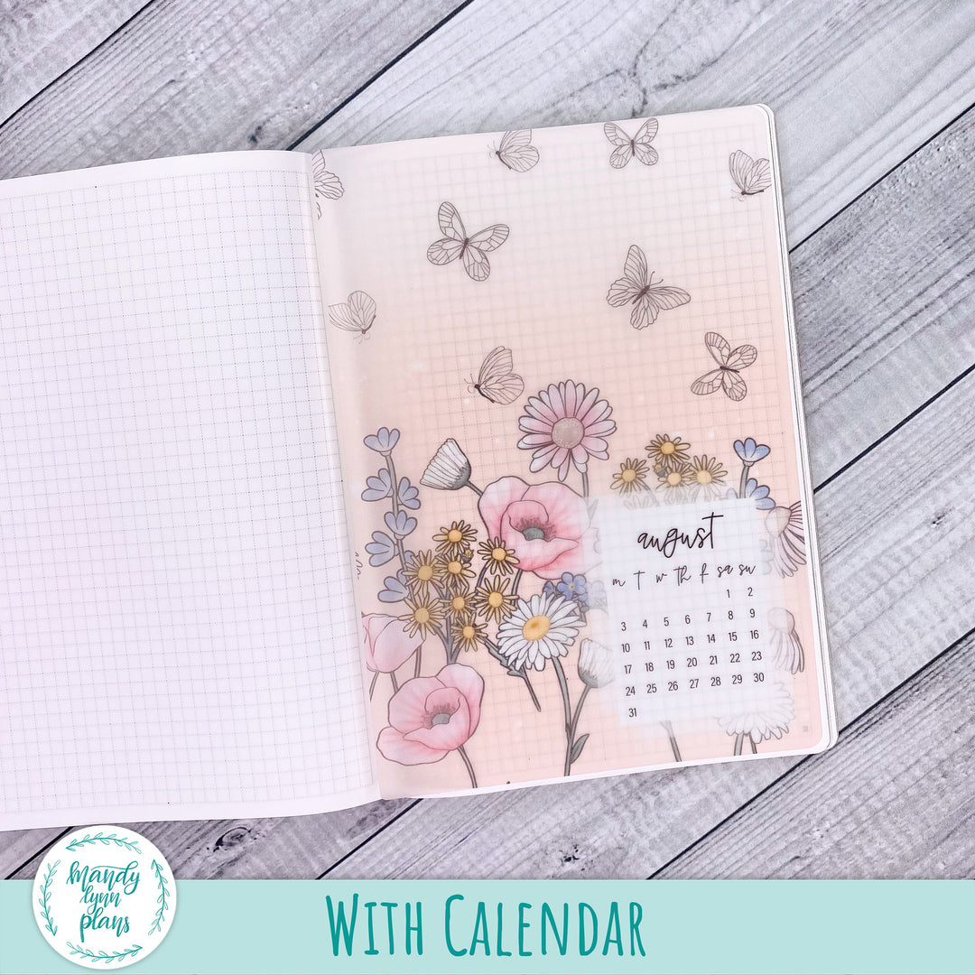 Fluttering Florals Vellum || 374
