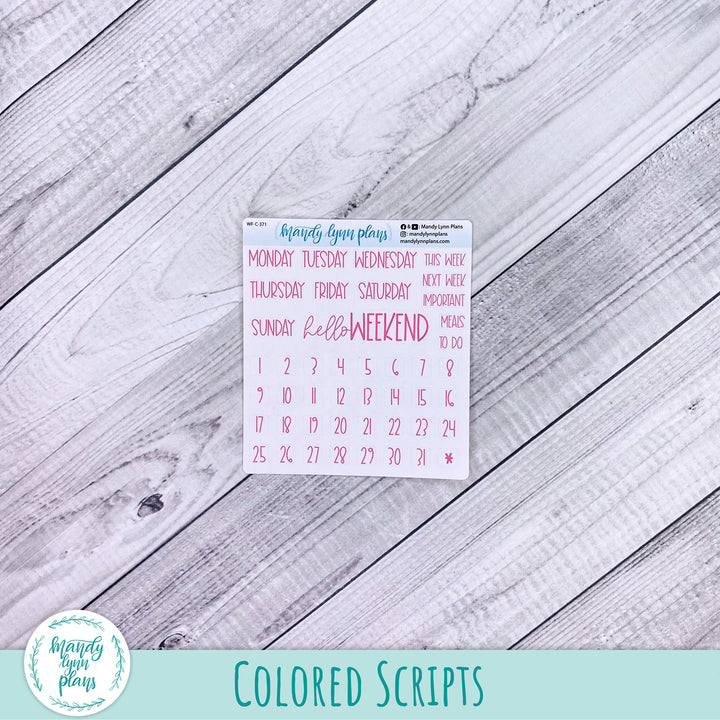 Vibrant Verbena Add-Ons || 371