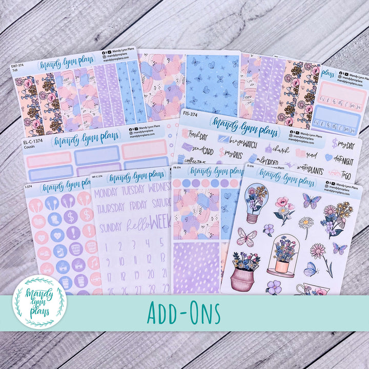 Fluttering Florals Add-Ons || 374