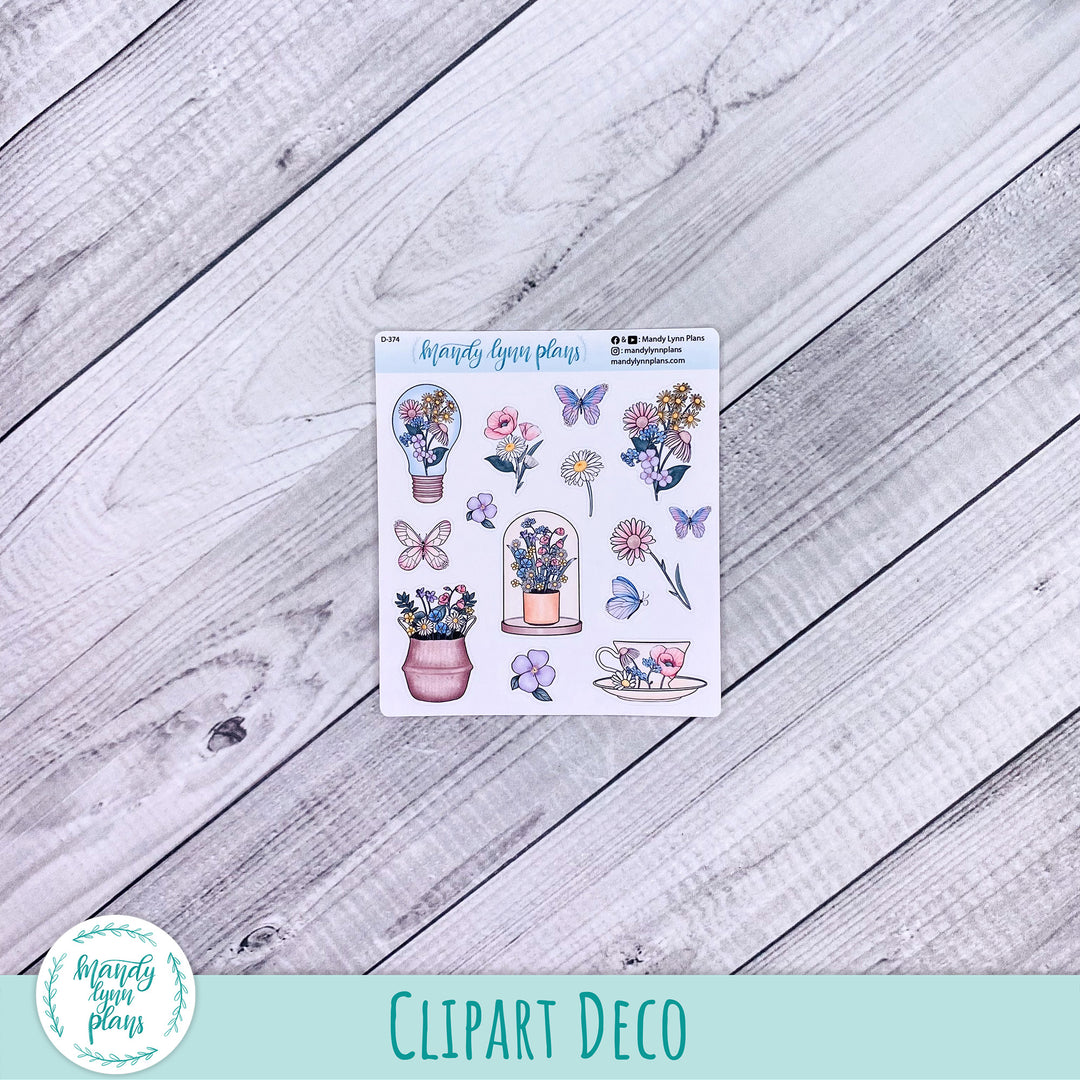 Fluttering Florals Add-Ons || 374