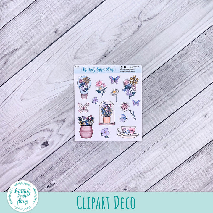 Fluttering Florals Add-Ons || 374