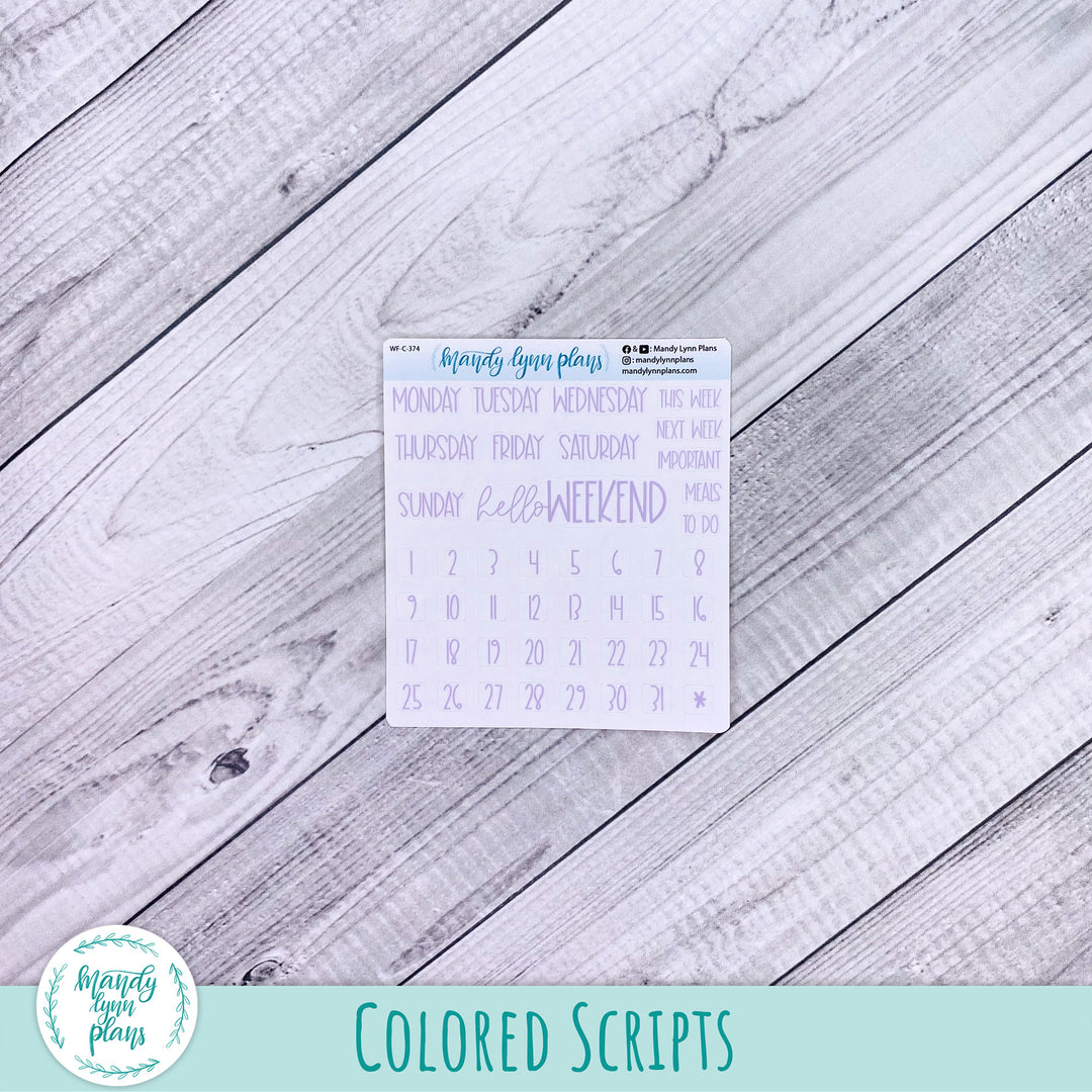 Fluttering Florals Add-Ons || 374