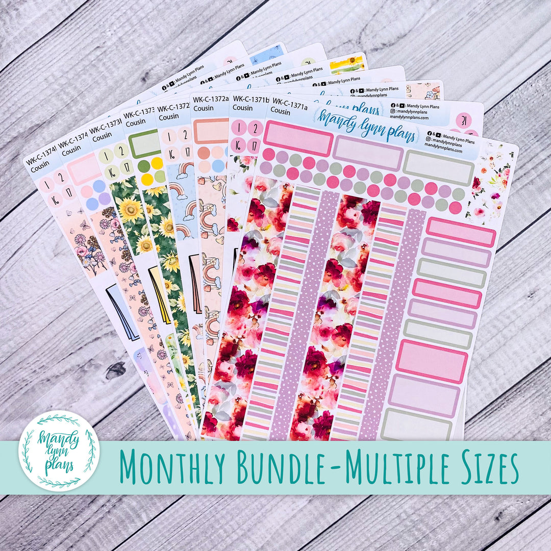 August 2026 Monthly Bundle - Weekly Kits