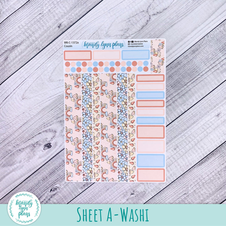 Weekly Kit || Hobonichi Cousin and Weeks || Whimsical Garden || 372