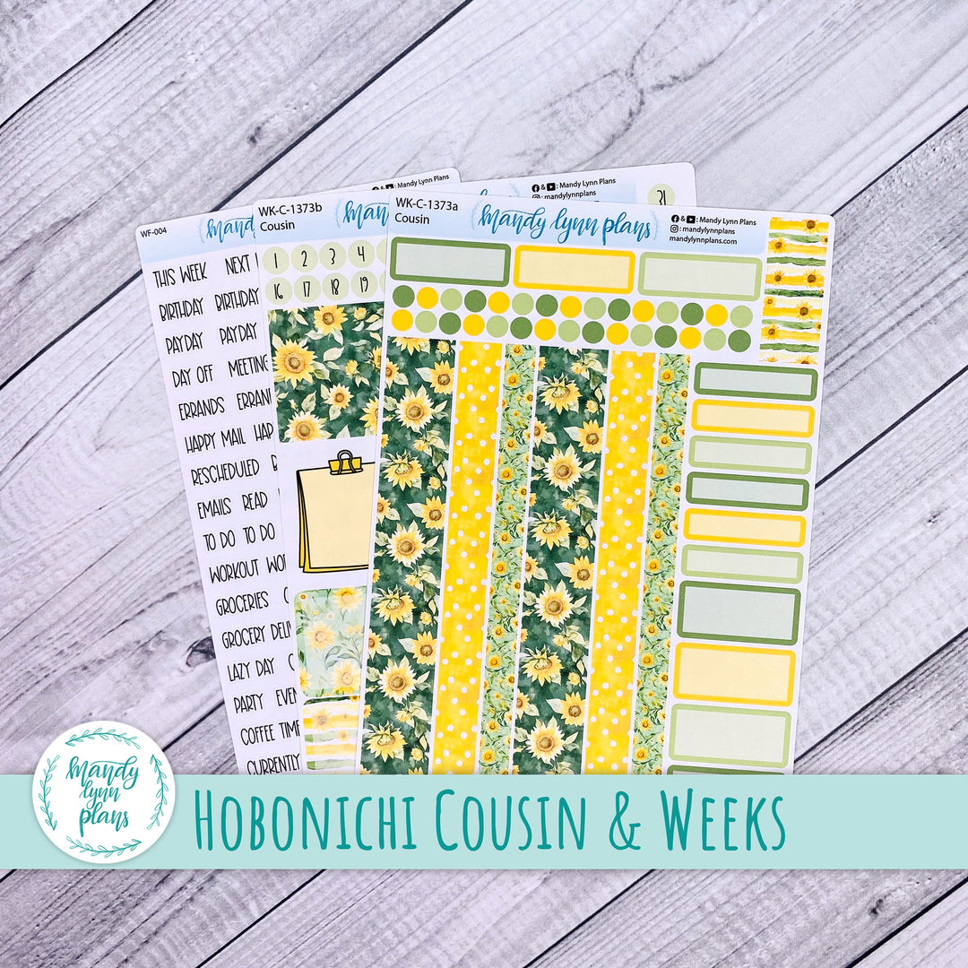 Weekly Kit || Hobonichi Cousin and Weeks || Sunny Days || 373