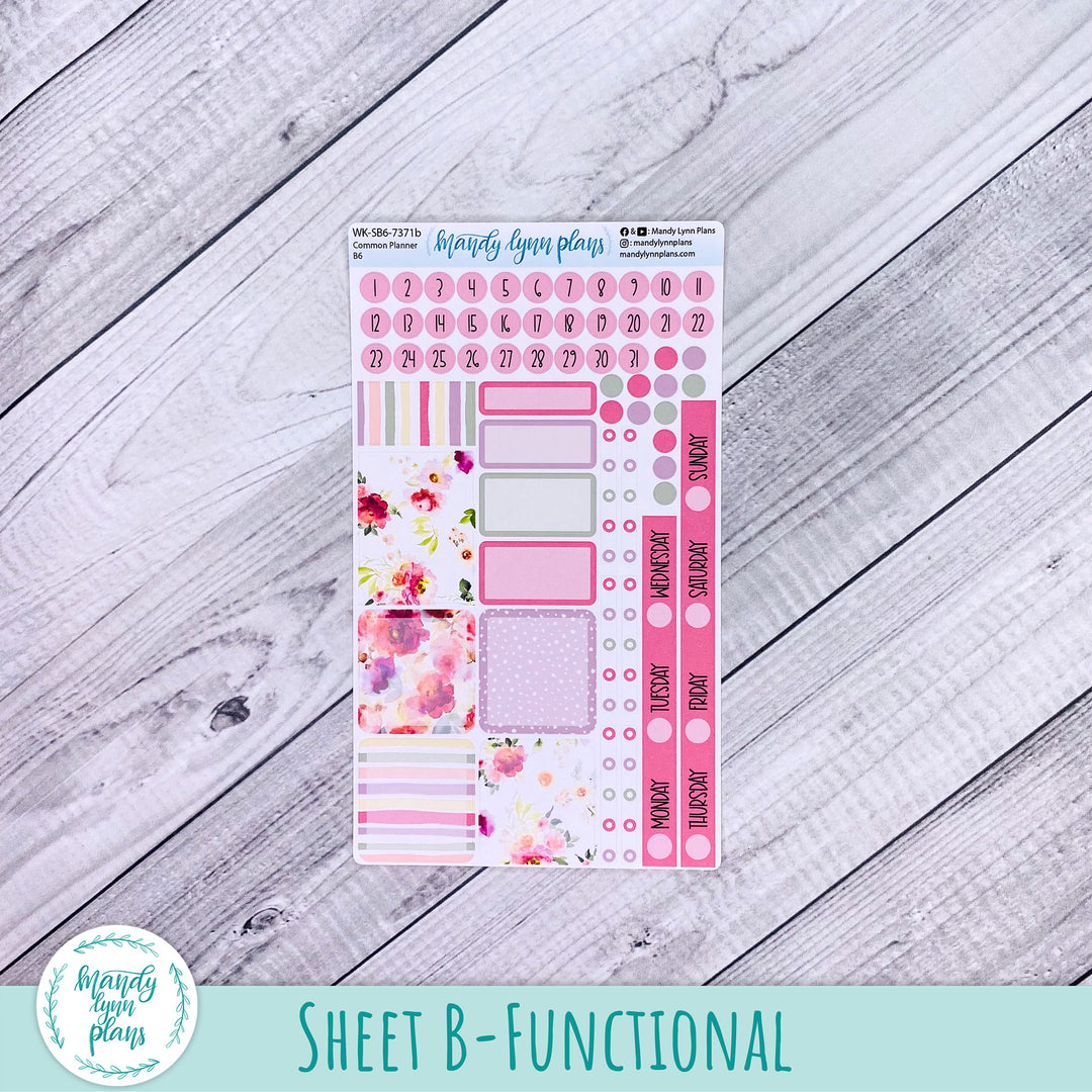 Weekly Kit || Sterling Ink Common Planners || Vibrant Verbena || 371