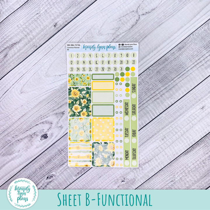 Weekly Kit || Sterling Ink Common Planners || Sunny Days || 373