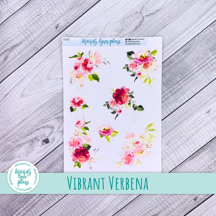 Vibrant Verbena Large Deco || T-371