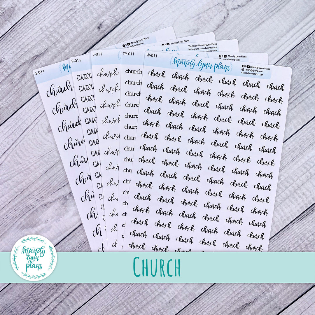 Church Scripts || 011