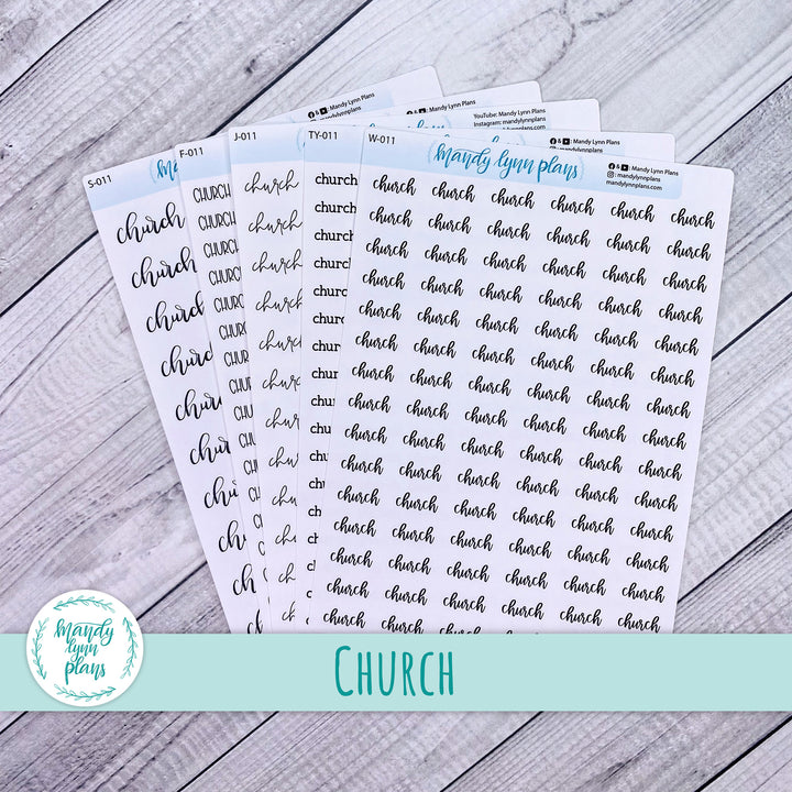 Church Scripts || 011