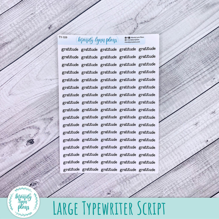 Gratitude Scripts || 109
