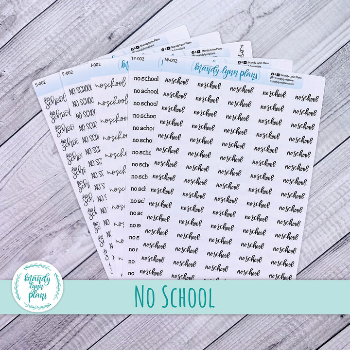 No School Scripts || 002