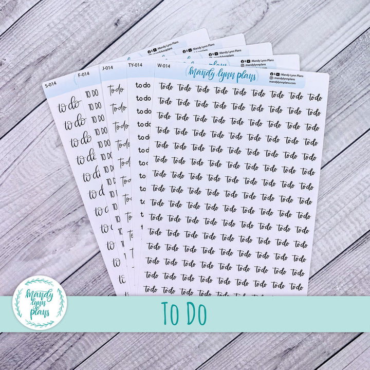 To Do Scripts || 014