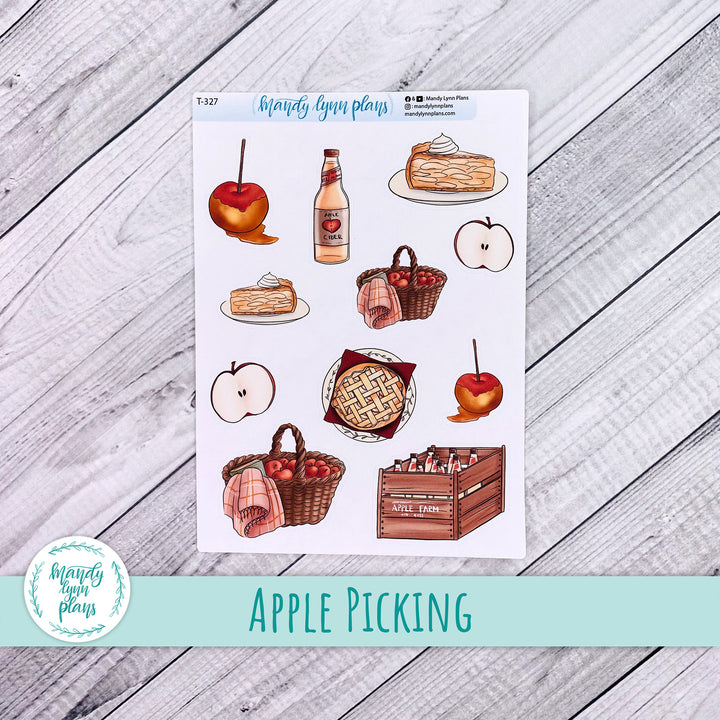 Apple Picking Large Deco || T-327