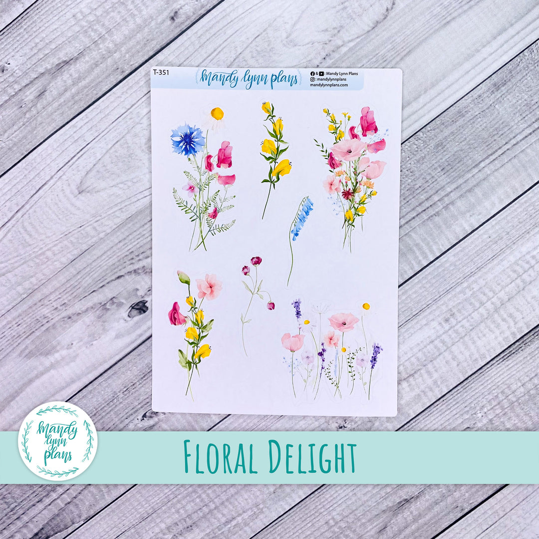 Floral Delight Large Deco || T-351