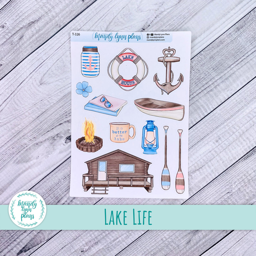 Lake Life Large Deco || T-326