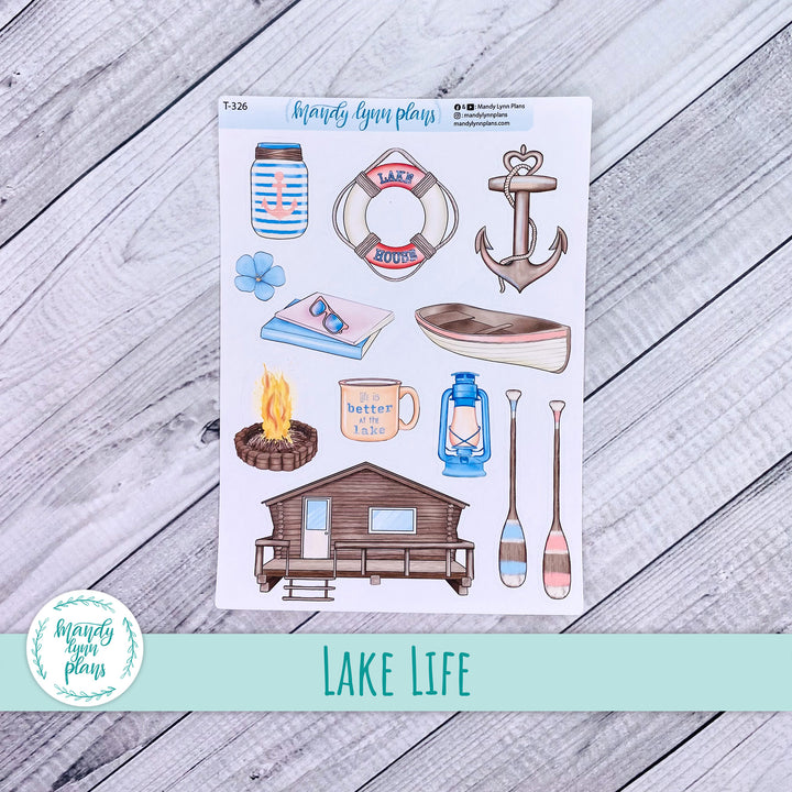 Lake Life Large Deco || T-326
