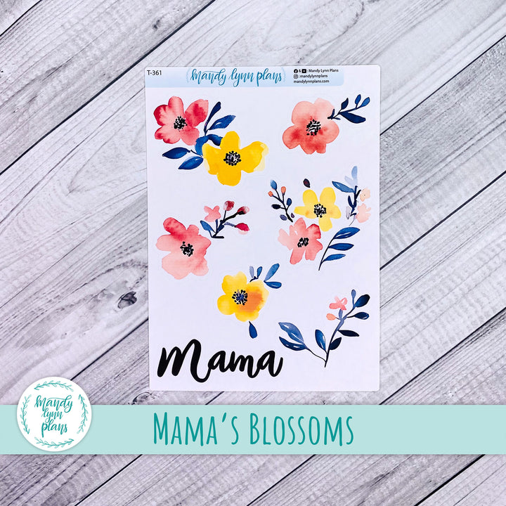 Mama's Blossoms Large Deco || T-361