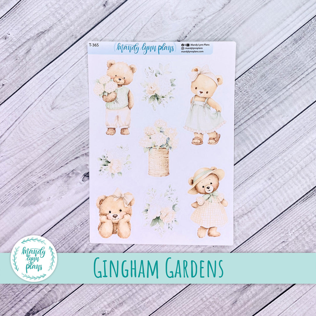 Gingham Gardens Large Deco || T-365