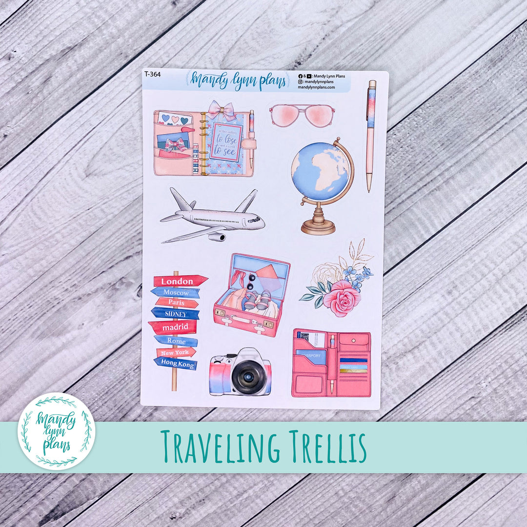 Traveling Trellis Large Deco || T-364