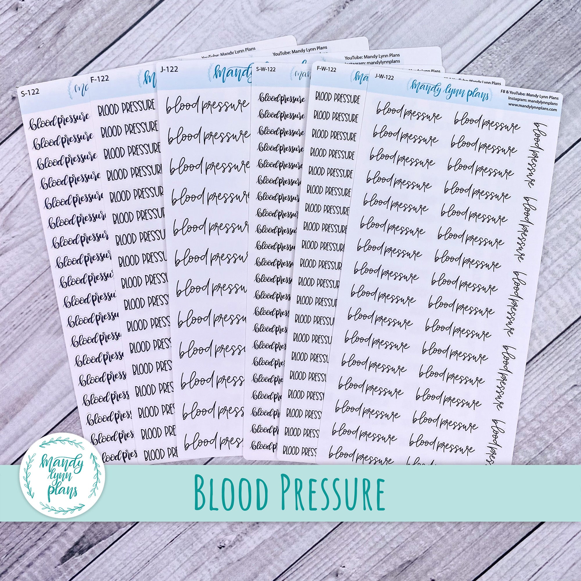 Blood Pressure Scripts || 122 – Mandy Lynn Plans