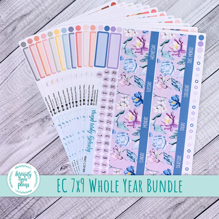 Whole Year Bundle || 3 Design Options || 12 Any Month Kits || EC 7x9