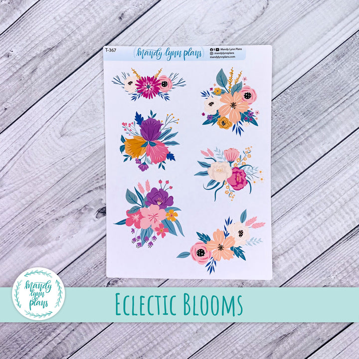 Eclectic Blooms Large Deco || T-367
