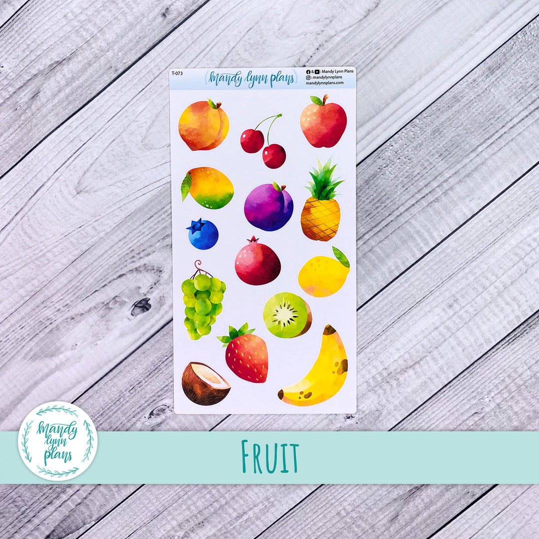 Fruit Doodle Deco || T-073