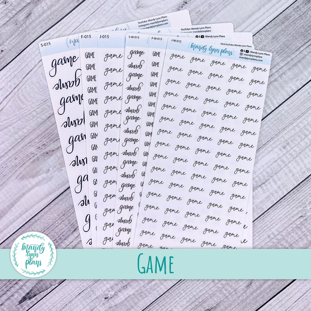 Game Scripts || 015