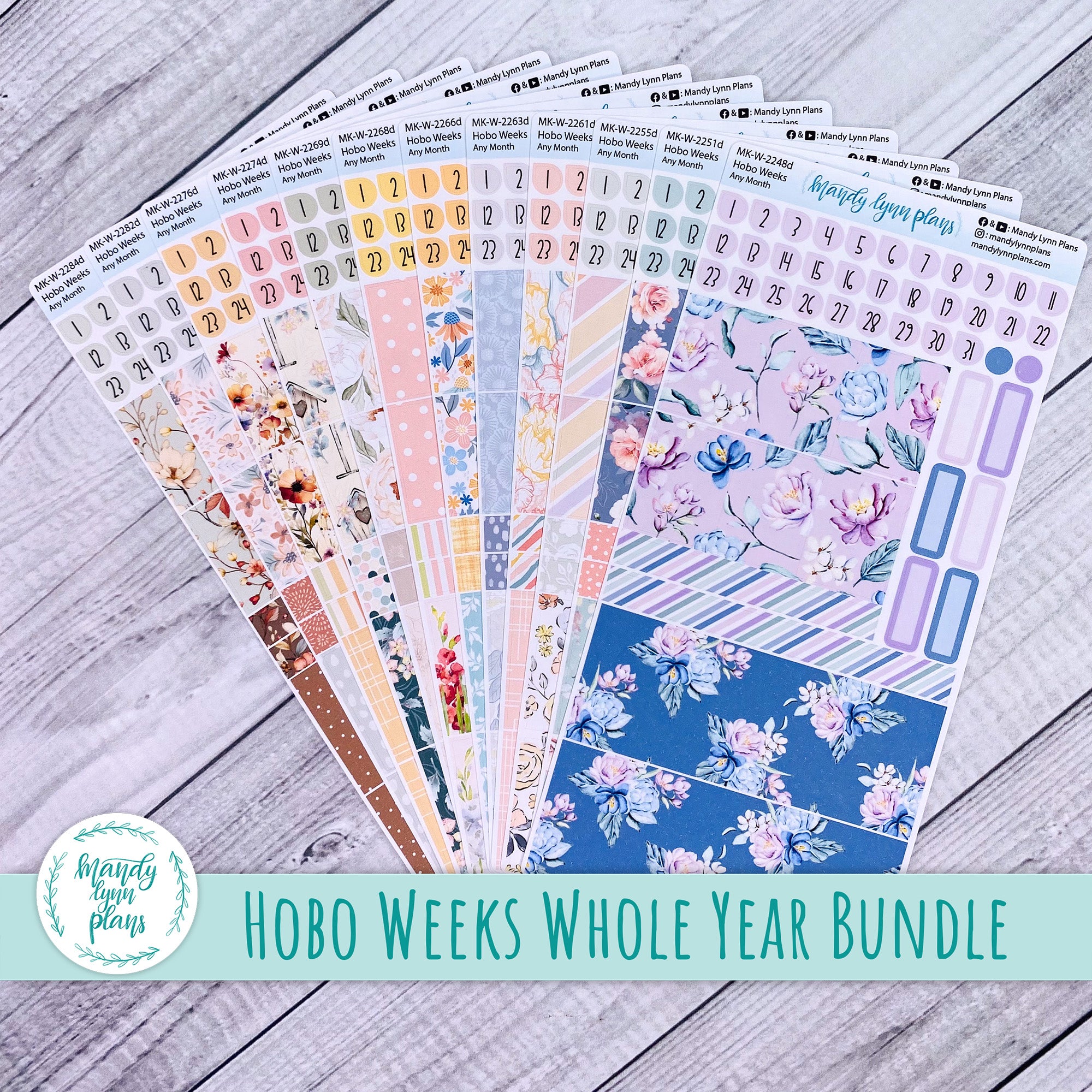 2024 Bundle: 35 kits Hobonichi Weeks Kits