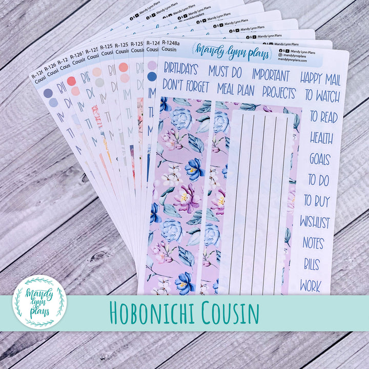 Whole Year Hobonichi Cousin Dashboard Bundle