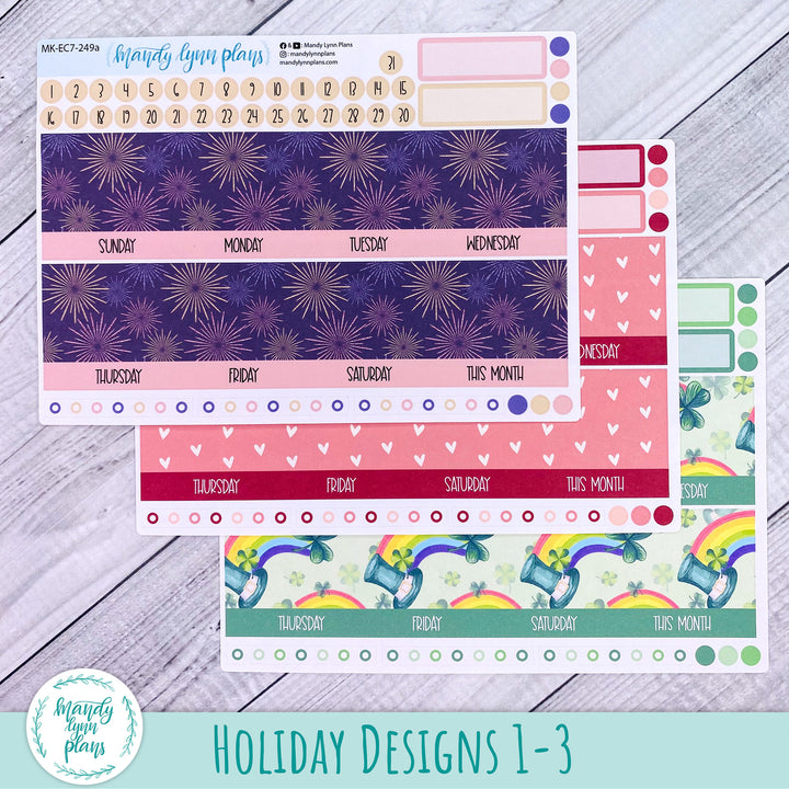 Whole Year Bundle || 3 Design Options || 12 Any Month Kits || EC 7x9