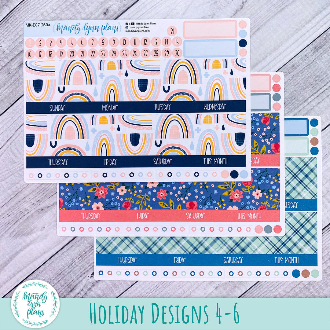 Whole Year Bundle || 3 Design Options || 12 Any Month Kits || EC 7x9