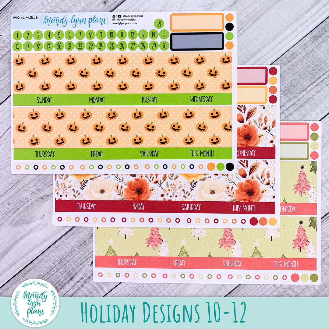 Whole Year Bundle || 3 Design Options || 12 Any Month Kits || EC 7x9