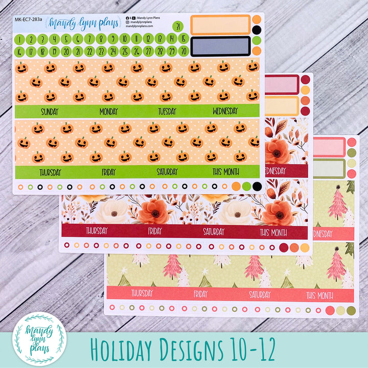 Whole Year Bundle || 3 Design Options || 12 Any Month Kits || EC 7x9